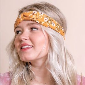 SAKURA BLOSSOM TWISTED HEADWRAP! Enhances your true gypsy soul